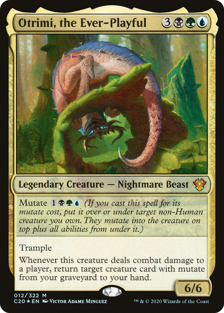 Image of Otrimi, the Ever-Playful (C20-012) - Commander 2020 Foil