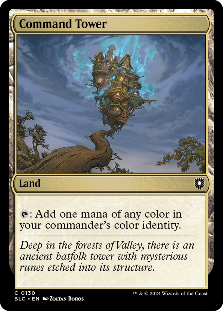 Image of Command Tower (BLC-130) - Bloomburrow Commander