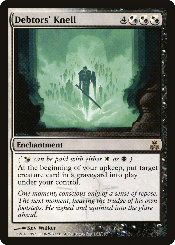 Image of Debtors' Knell (GPT-141) - Guildpact