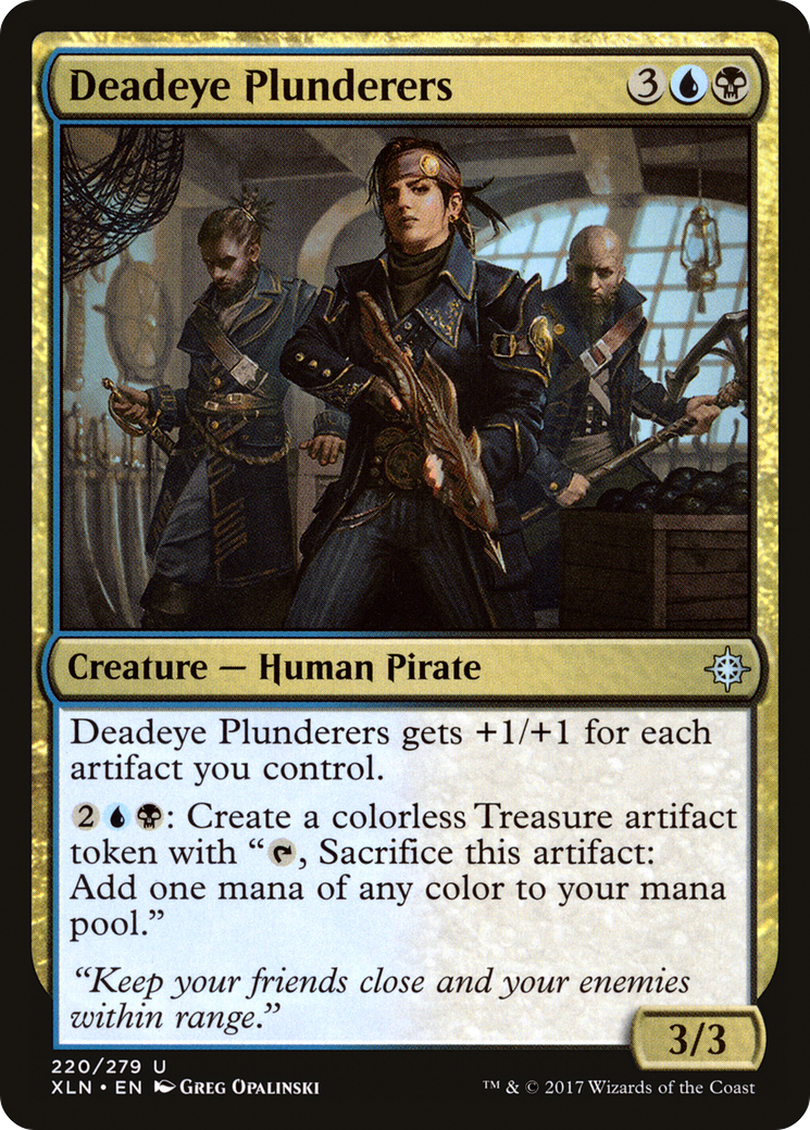 Image of Deadeye Plunderers (XLN-220) - Ixalan