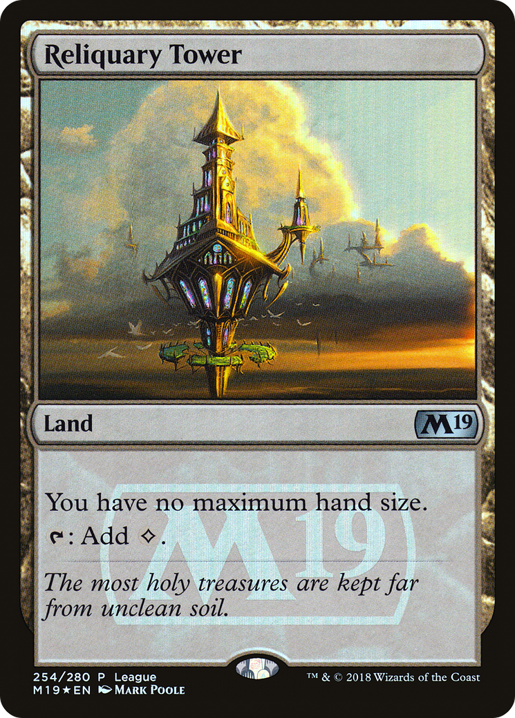 Image of Reliquary Tower (LEP-254) - Core Set 2019 Promos Foil