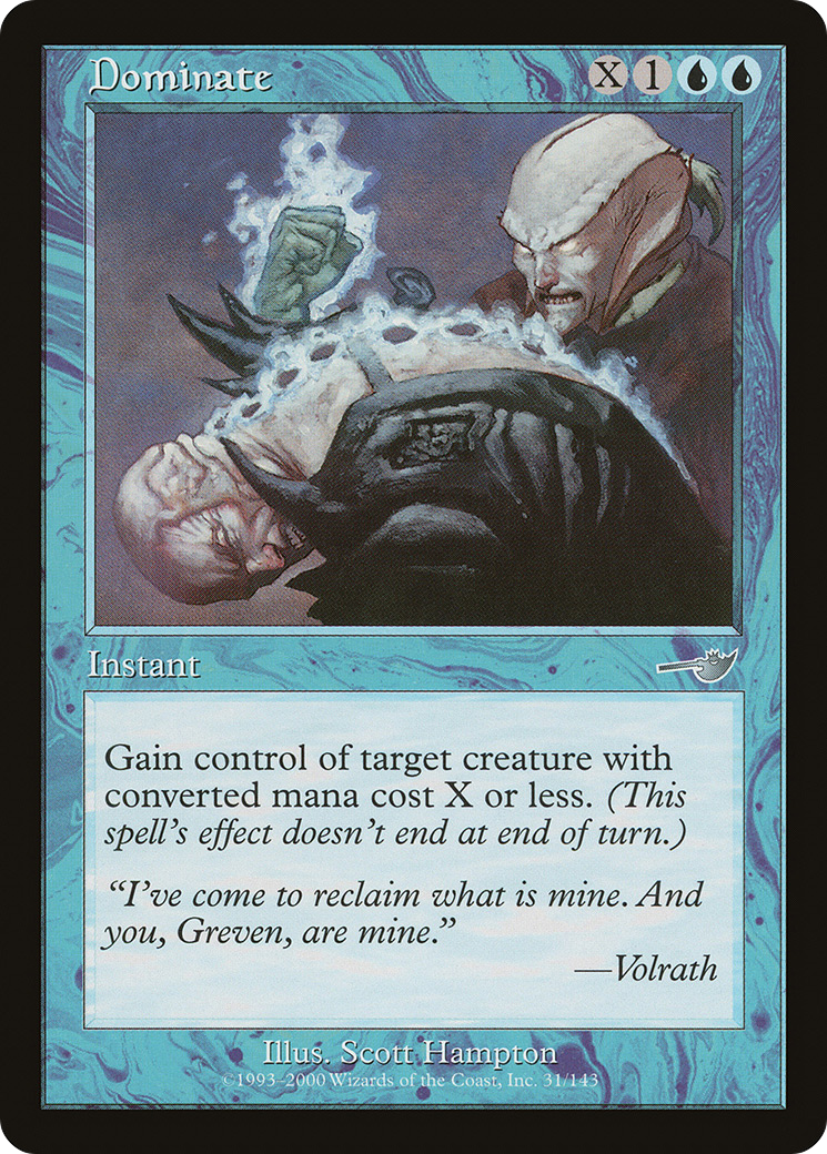 Image of Dominate (NMS-031) - Nemesis Foil