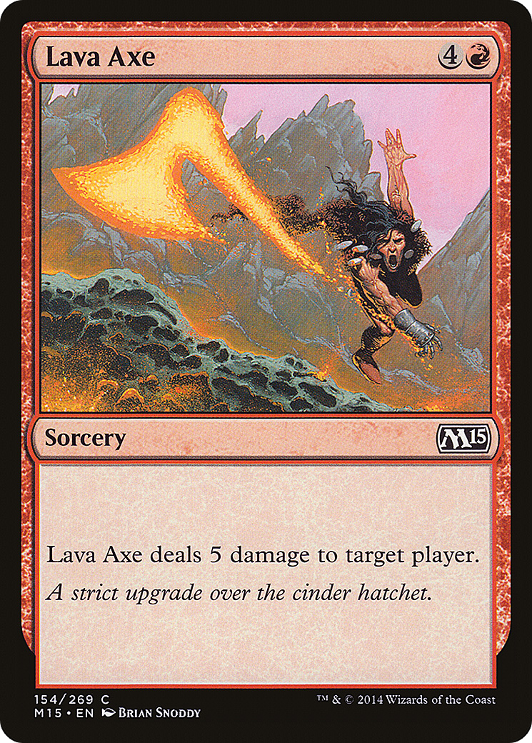 Image of Lava Axe (M15-154) - Magic 2015
