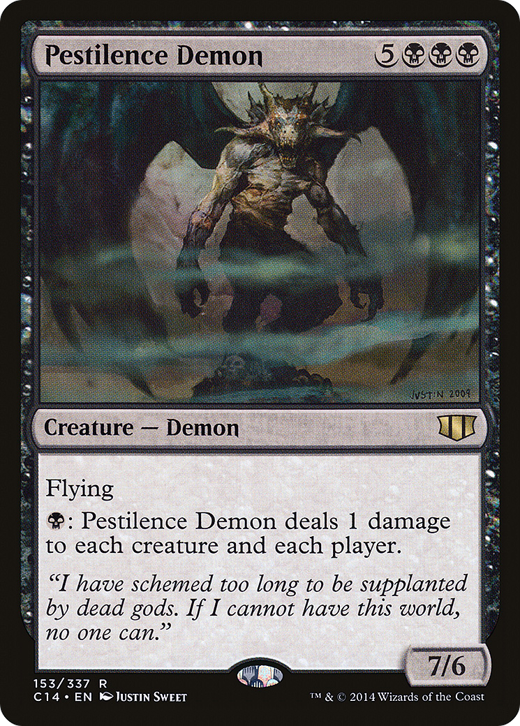 Image of Pestilence Demon (C14-153) - Commander 2014