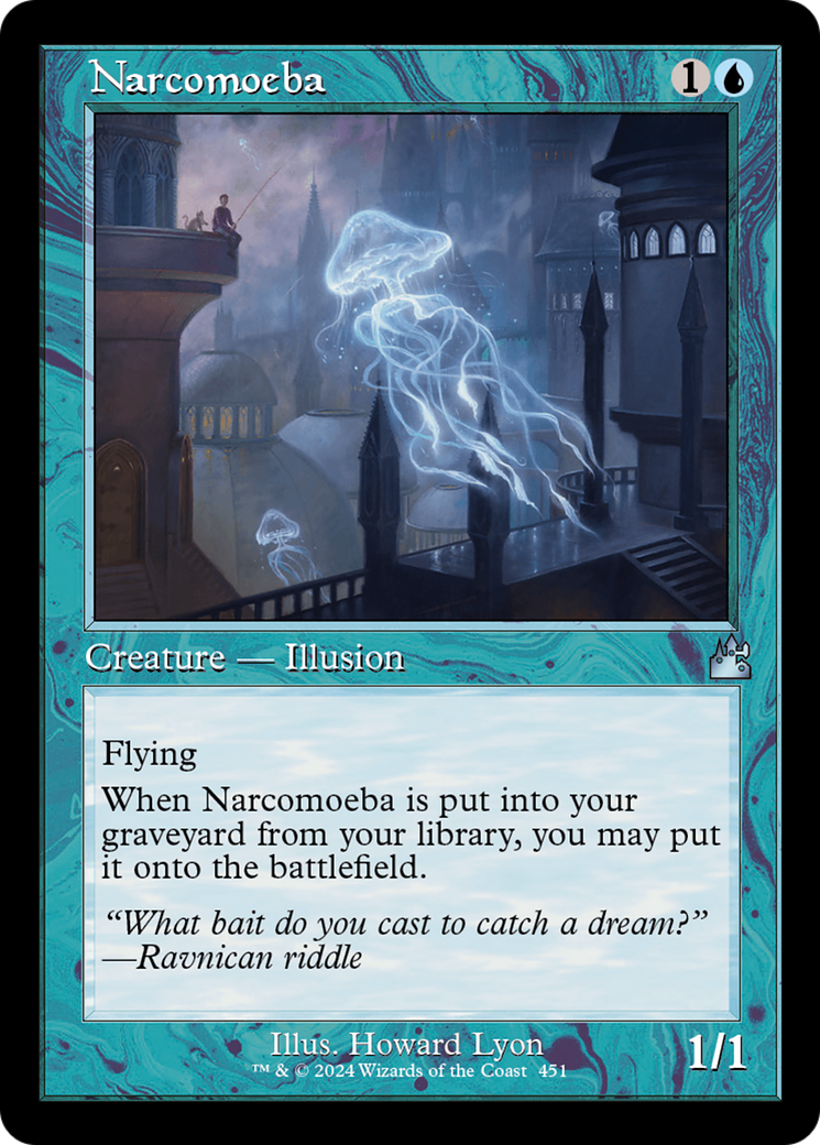 Image of Narcomoeba (Retro Frame) (RVR-451) - Ravnica Remastered