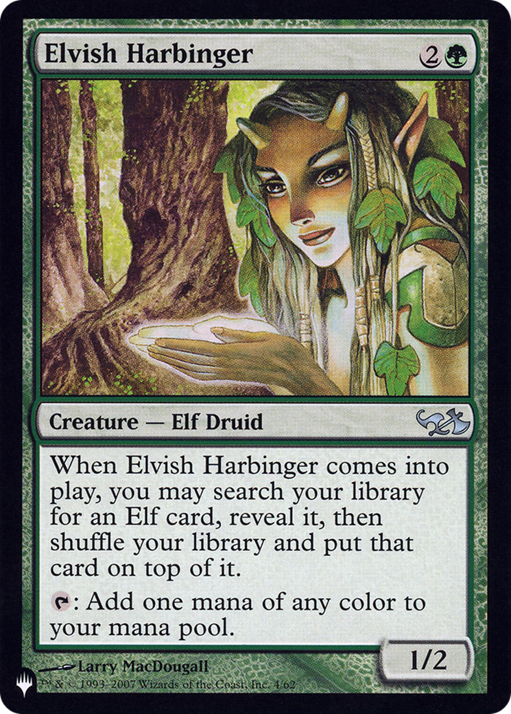 Image of Elvish Harbinger (LIST-DD1-4) - The List