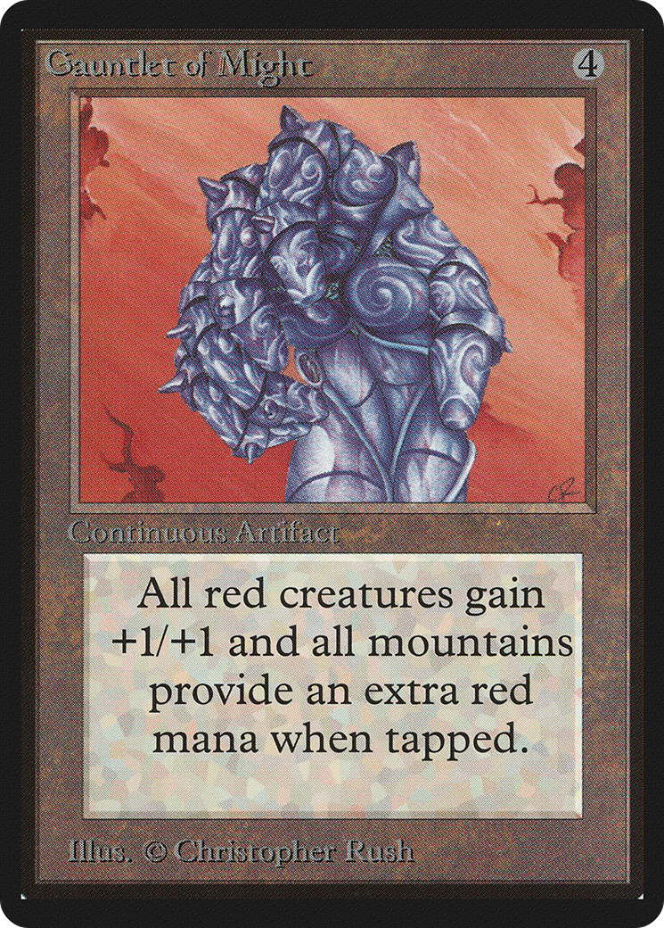 Image of Gauntlet of Might (LEB-) - Limited Edition Beta
