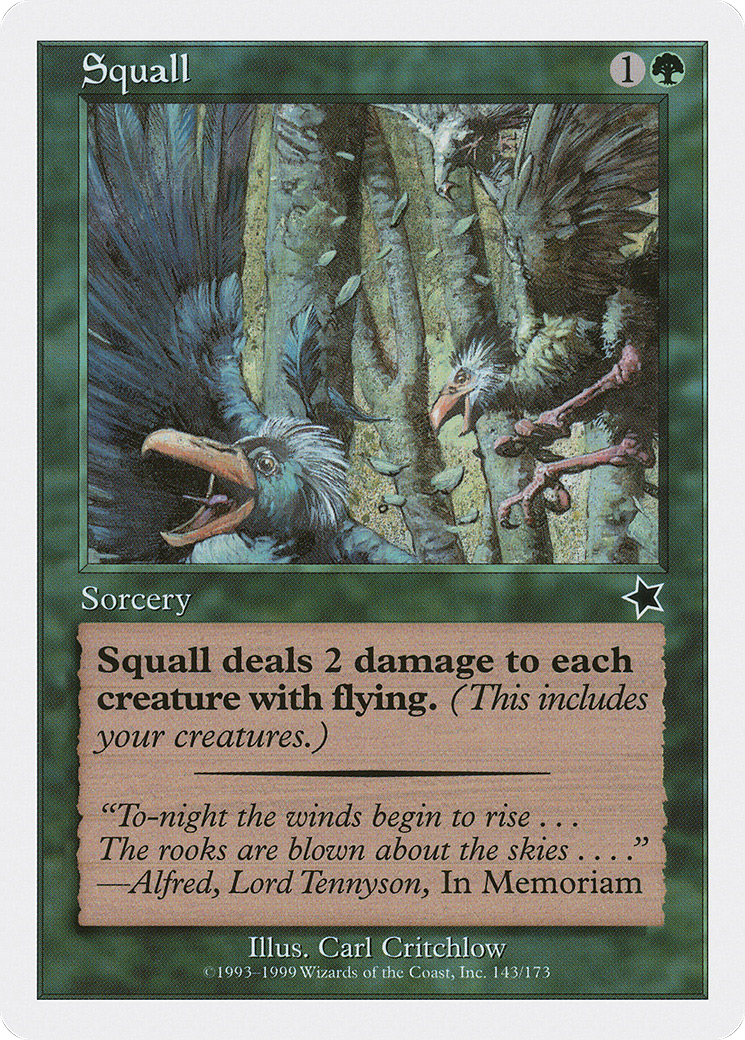 Image of Squall (S99-143) - Starter 1999