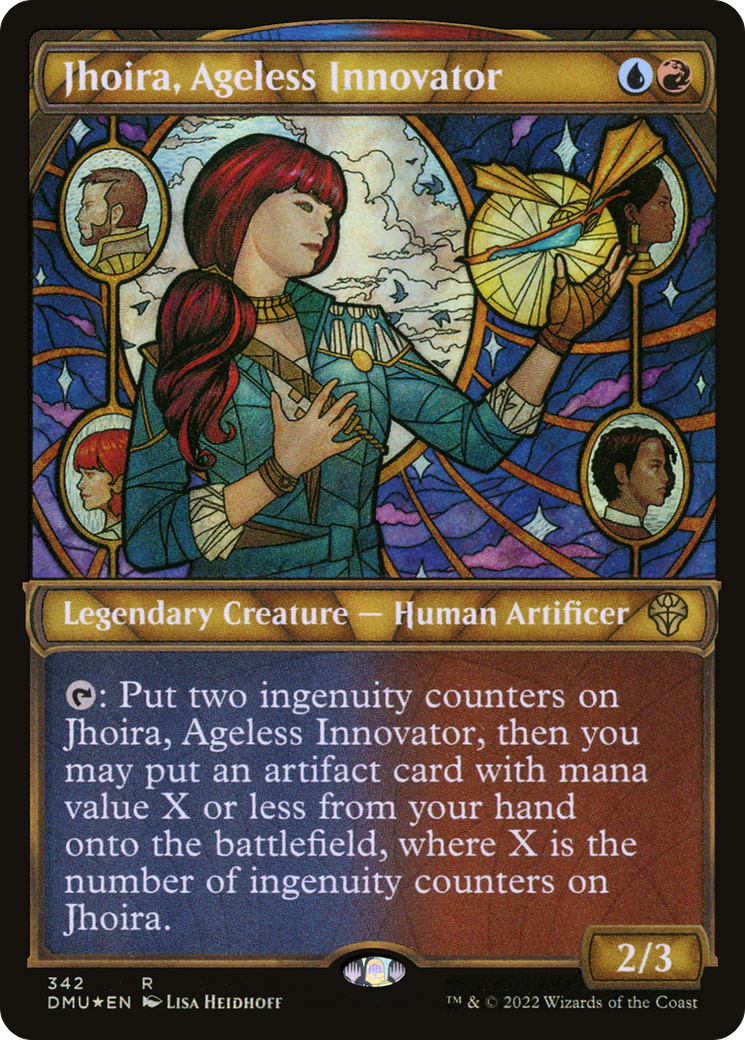 Image of Jhoira, Ageless Innovator (Textured Foil) (DMU-342) - Dominaria United: (Showcase) Foil