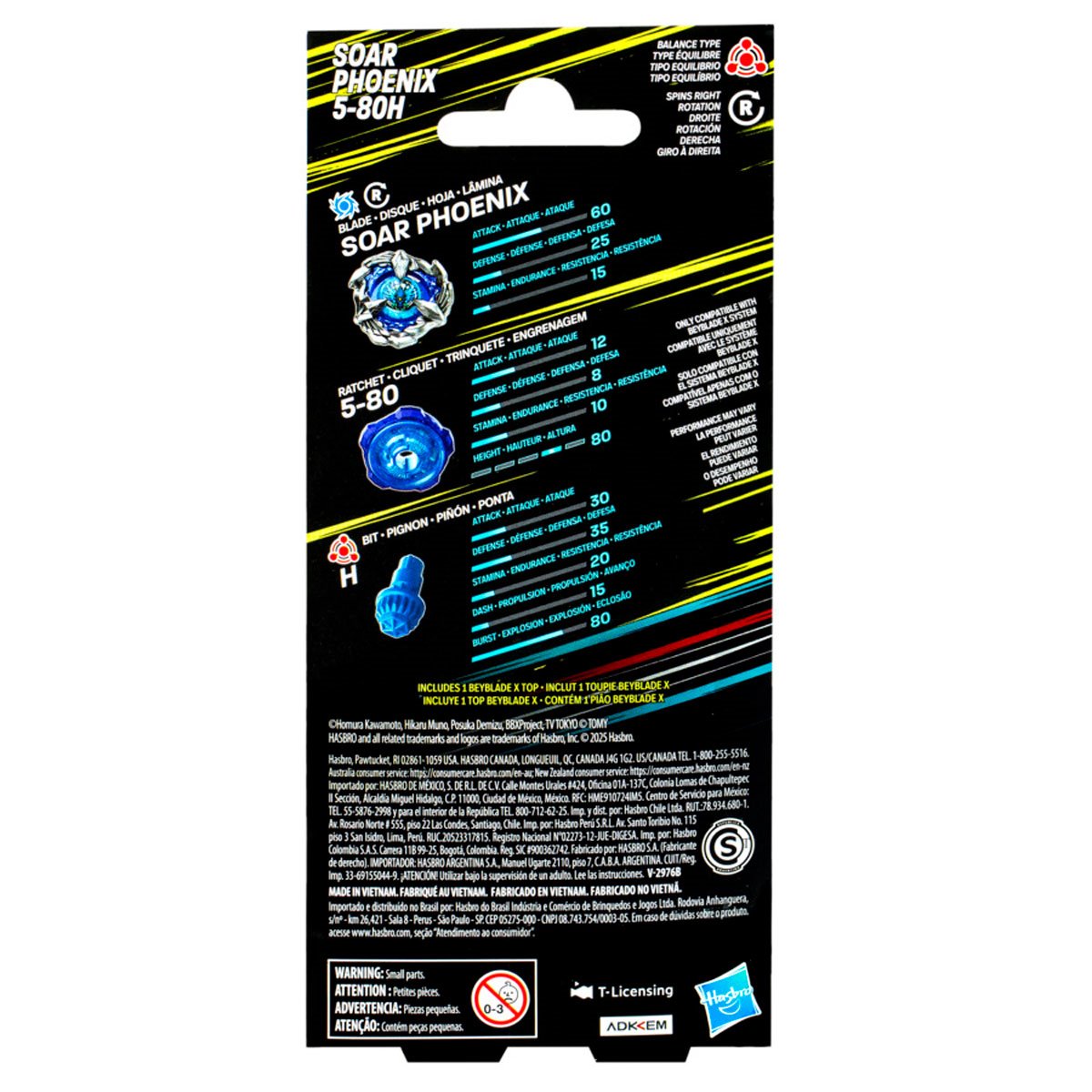 Image of Pre order Beyblade X Soar Phoenix 5-80H