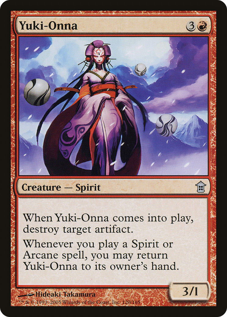 Image of Yuki-Onna (SOK-120) - Saviors of Kamigawa