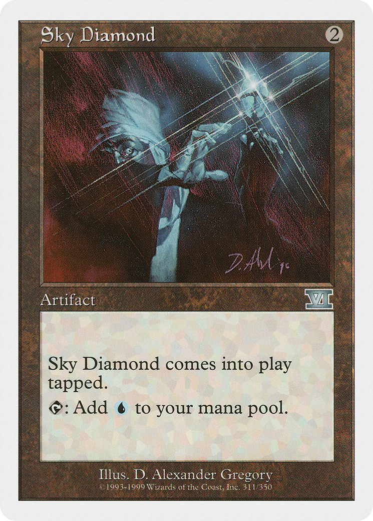 Image of Sky Diamond (6ED-311) - Classic Sixth Edition