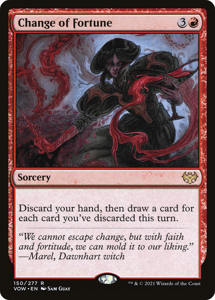 Image of Change of Fortune (VOW-150) - Innistrad: Crimson Vow