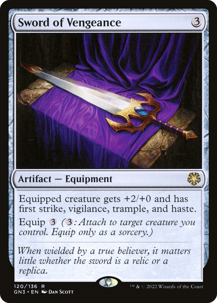 Image of Sword of Vengeance (GN3-120) - Game Night: Free-for-All