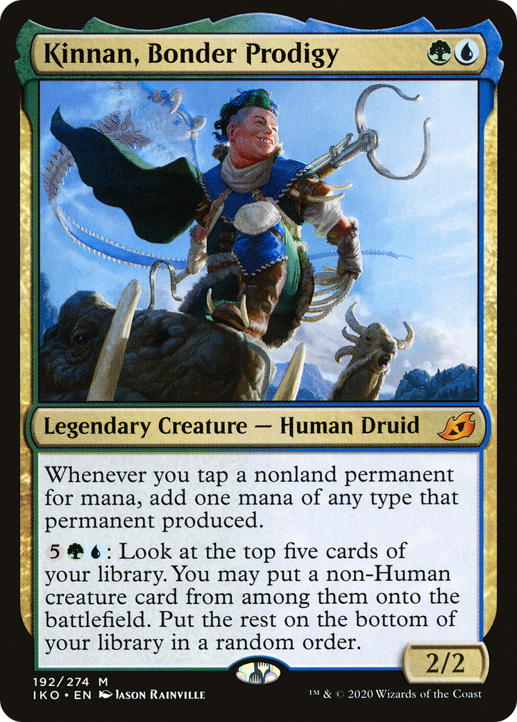 Image of Kinnan, Bonder Prodigy (IKO-192) - Ikoria: Lair of Behemoths