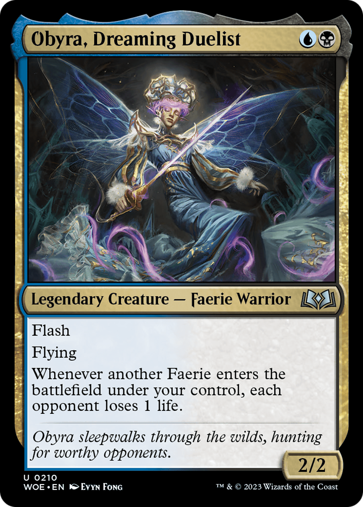 Image of Obyra, Dreaming Duelist (WOE-210) - Wilds of Eldraine