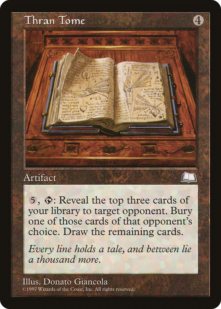 Image of Thran Tome (WTH-) - Weatherlight