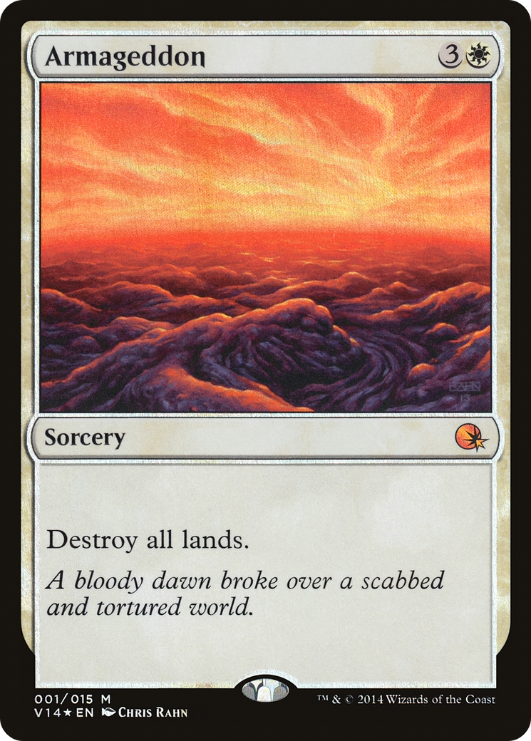 Image of Armageddon (V14-001) - From the Vault: Annihilation Foil