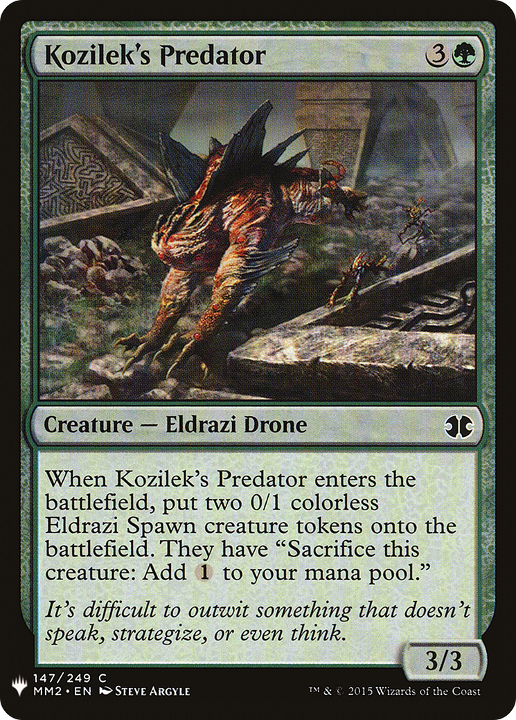 Image of Kozilek's Predator (LIST-147) - The List