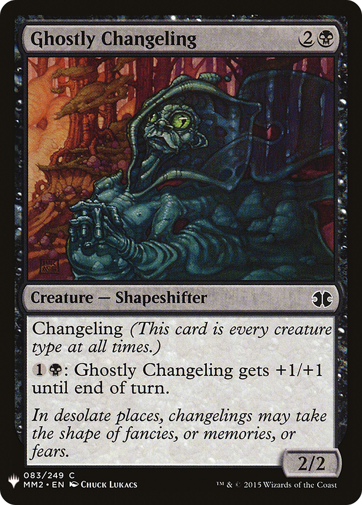 Image of Ghostly Changeling (LIST-083) - The List