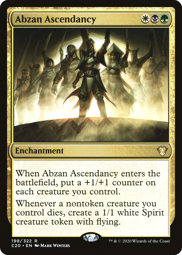 Image of Abzan Ascendancy (C20-198) - Commander 2020