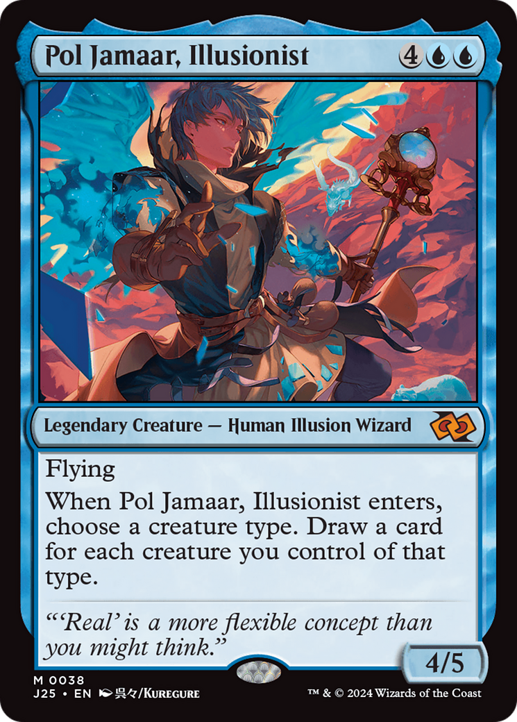 Image of Pol Jamaar, Illusionist (Anime) (J25-038) - Foundations Jumpstart