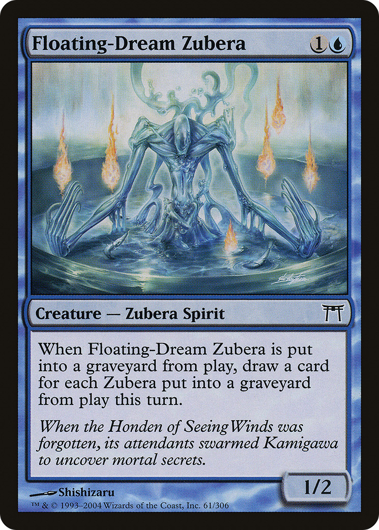 Image of Floating-Dream Zubera (CHK-061) - Champions of Kamigawa