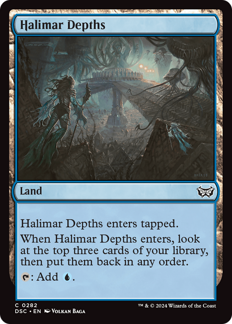 Image of Halimar Depths (DSC-282) - Duskmourn: House of Horror Commander