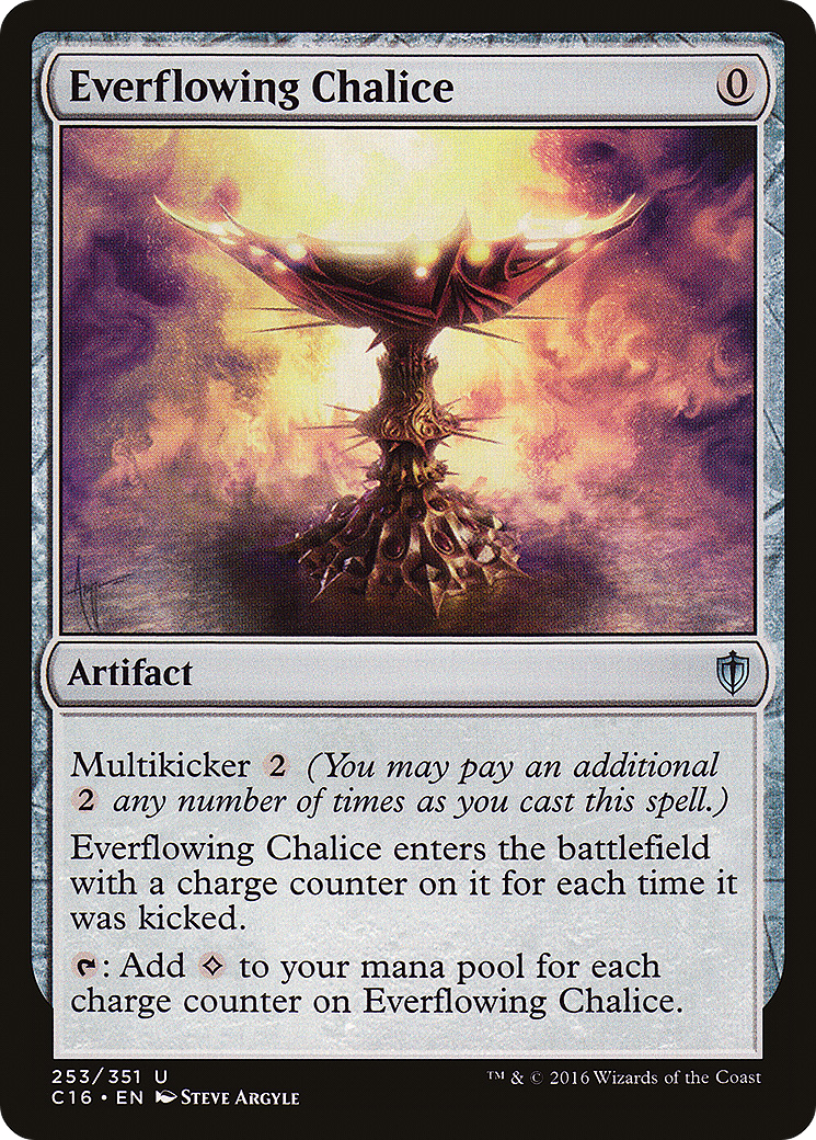 Image of Everflowing Chalice (C16-253) - Commander 2016