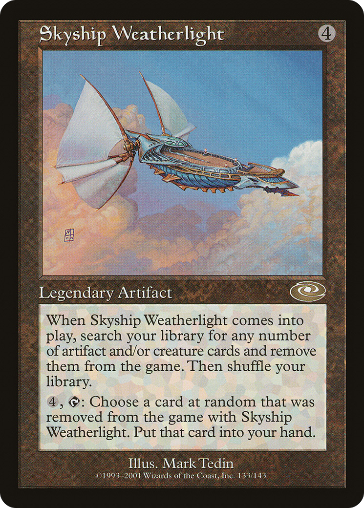 Image of Skyship Weatherlight (PLS-133) - Planeshift Foil