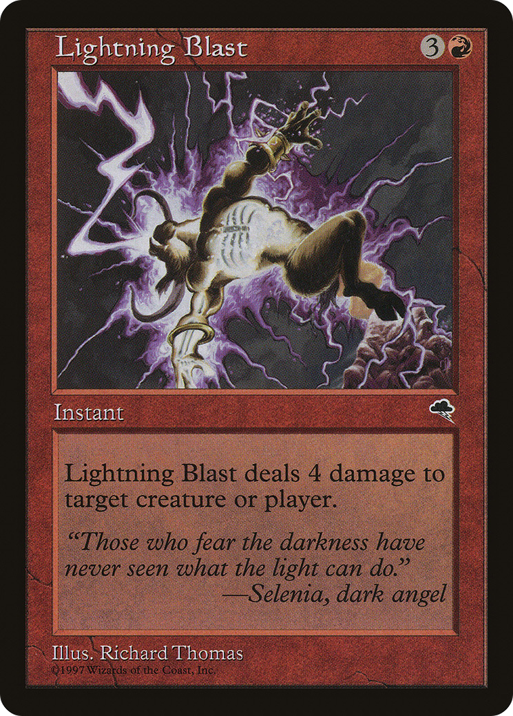 Image of Lightning Blast (TMP-185) - Tempest
