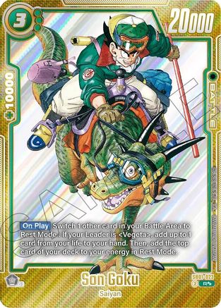 Image of Son Goku - SB01-023 (Super Alternate Art) (SB01-023) - Manga Booster 01 Holofoil