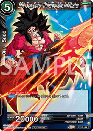 Image of SS4 Son Goku, Otherworldly Infiltrator (Deluxe Pack 2025 Vol.2) (BT20-122) - Promotion Cards