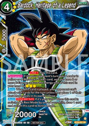 Image of Bardock, Heritage of a Legend (Deluxe Pack 2025 Vol.2) (BT24-087) - Promotion Cards Foil