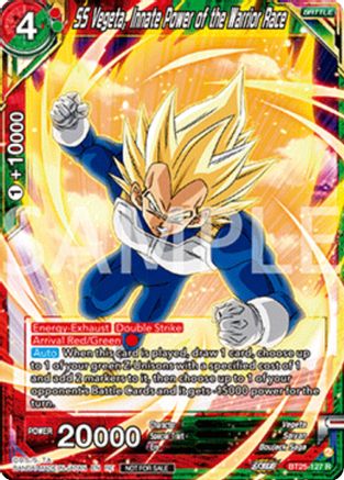 Image of SS Vegeta, Innate Power of the Warrior Race (Deluxe Pack 2025 Vol.2) (BT25-127) - Promotion Cards