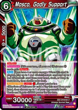 Image of Mosco, Godly Support (Deluxe Pack 2025 Vol.2) (P-689) - Promotion Cards