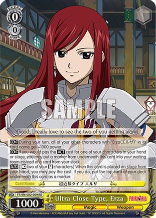Image of Ultra Close Type, Erza (FT/EN-S02-009 U RE) - Fairy Tail Chronicle Set