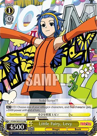Image of Little Fairy, Levy (FT/EN-S02-012 U RE) - Fairy Tail Chronicle Set