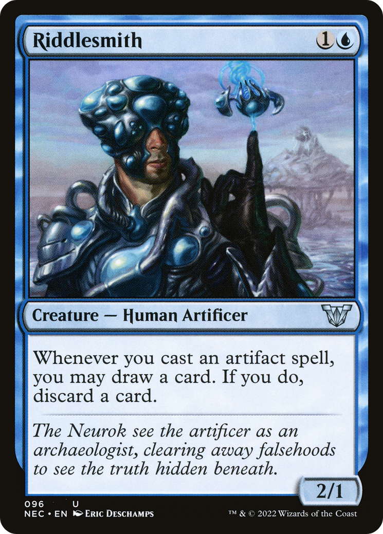 Image of Riddlesmith (NEC-096) - Neon Dynasty Commander