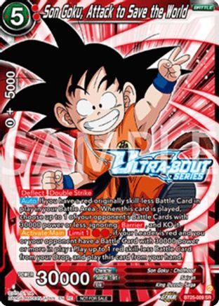 Image of Son Goku, Attack to Save the World (Event Pack 17) (BT25-009) - Promotion Cards