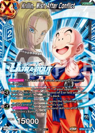 Image of Krillin, Wish After Conflict (Event Pack 17) (BT25-140) - Promotion Cards