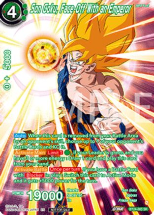 Image of Son Goku, Face-Off With an Emperor (Premium Alt-Art Set 2025 Vol.2) (BT24-063) - Promotion Cards Foil