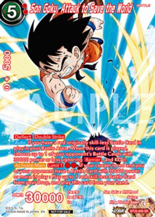 Image of Son Goku, Attack to Save the World (Premium Alt-Art Set 2025 Vol.2) (BT25-009) - Promotion Cards Foil