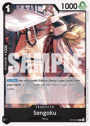 Image of Sengoku (Tournament Pack 2025 Vol. 3) (ST19-002) - One Piece Promotion Cards