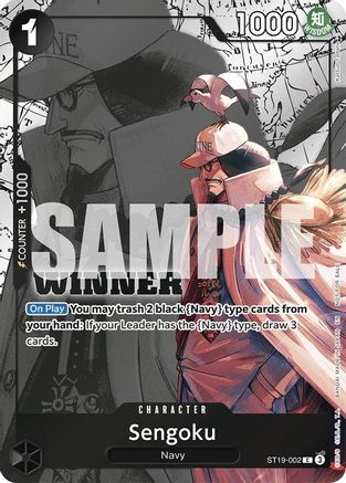 Image of Sengoku (Winner Pack 2025 Vol. 3) (ST19-002) - One Piece Promotion Cards Foil