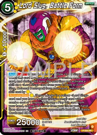 Image of Lord Slug, Battle Form (Tournament Pack Vol.12) (P-684) - Tournament Promotion Cards