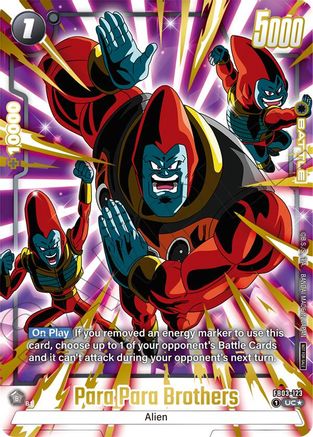 Image of Para Para Brothers (Limited Pack 02) (Alternate Art) (FB03-123) - Tournament and Championship Promos Holofoil