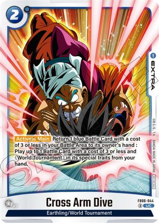 Image of Cross Arm Dive (Limited Pack 02) (FB06-044) - Tournament and Championship Promos