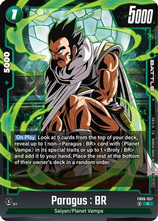 Image of Paragus : BR (Limited Pack 02) (FB06-057) - Tournament and Championship Promos