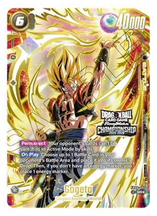 Image of Gogeta (Championship 2025-2026) (FB06-097) - Tournament and Championship Promos Holofoil